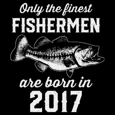 6 Year Old Fisherman Fishing 2017 6th Birthday T-Shirt
