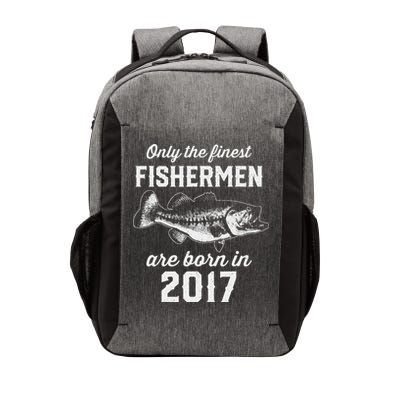 6 Year Old Fisherman Fishing 2017 6th Birthday Vector Backpack