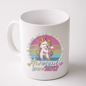 6 Years Old Flossing Unicorn Gifts 6th Birthday Party Coffee Mug