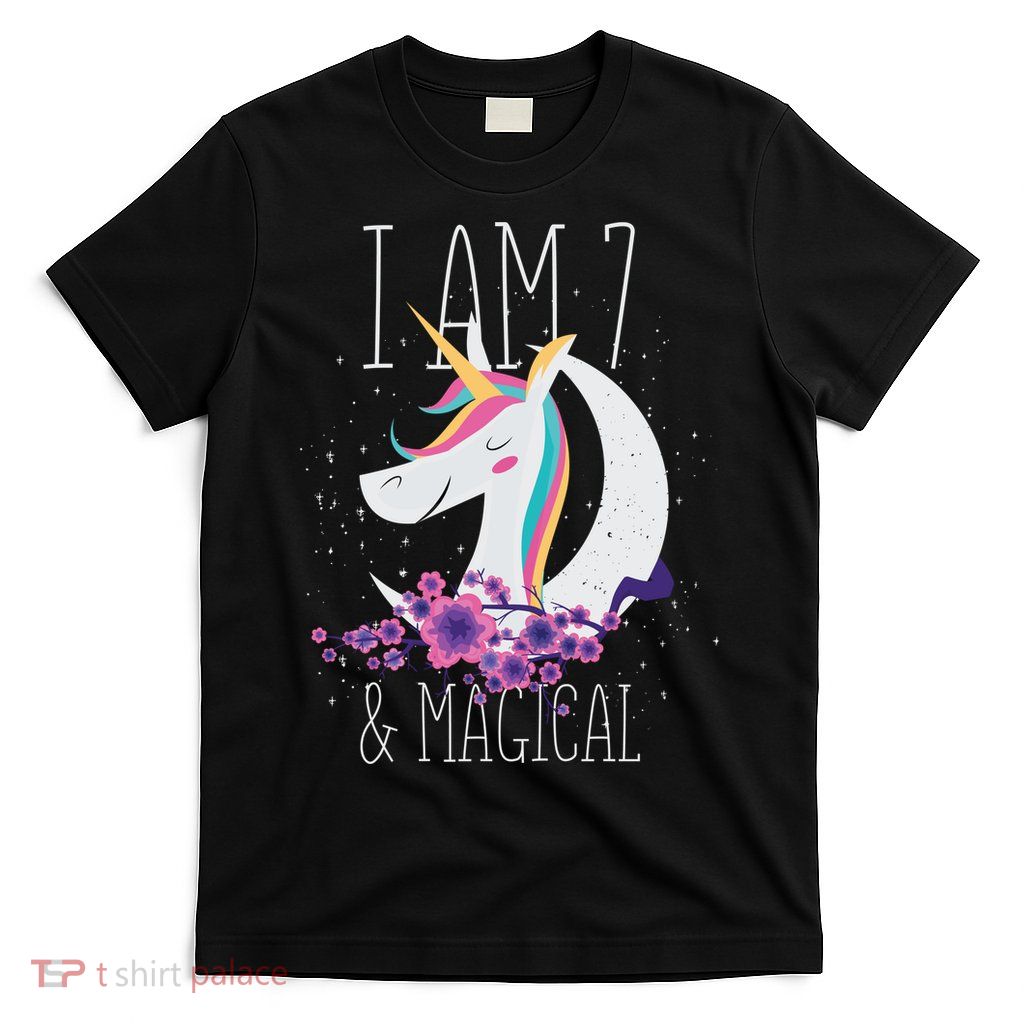 7 Years Old Unicorn T-Shirt