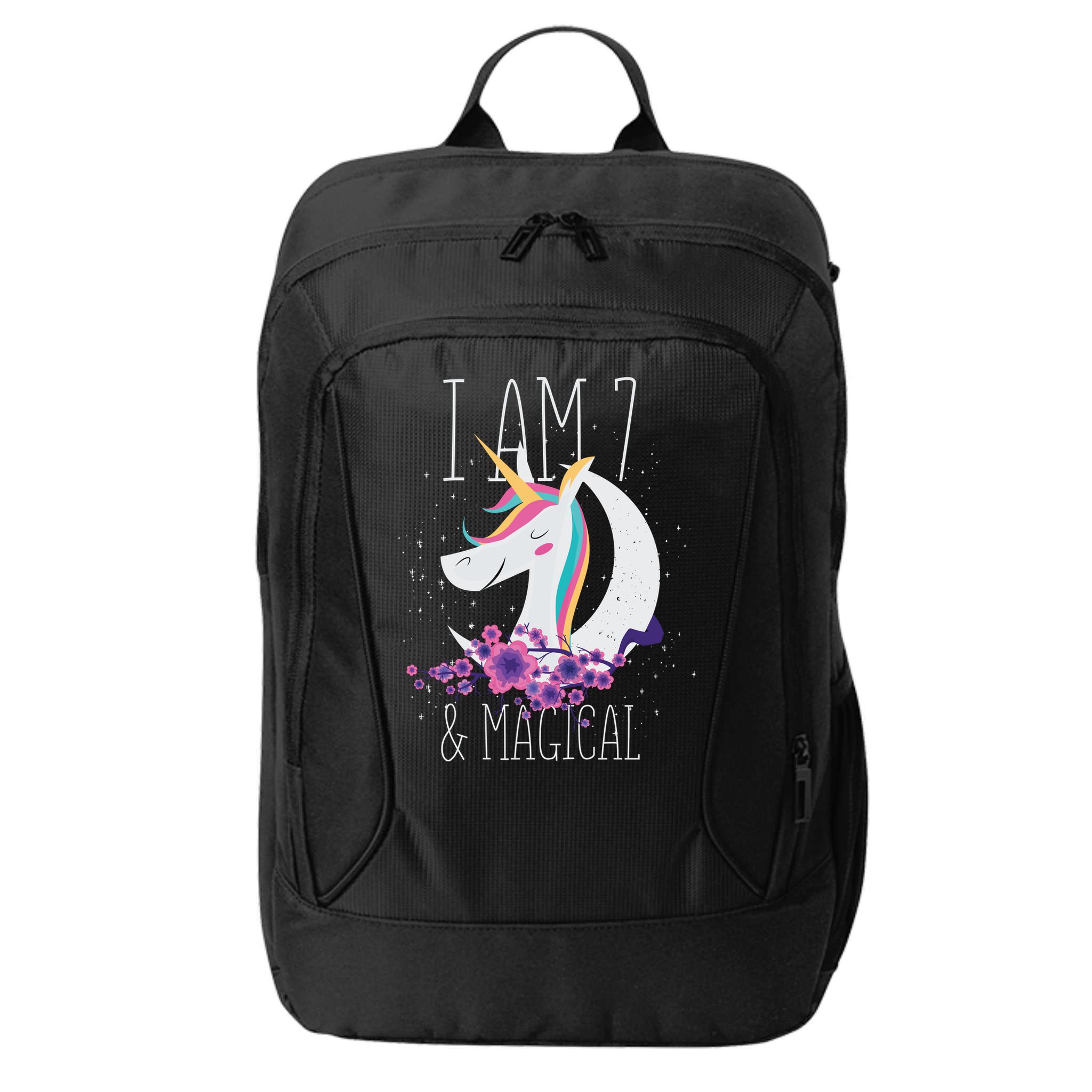 7 Years Old Unicorn City Backpack