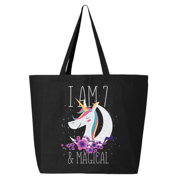 7 Years Old Unicorn 25L Jumbo Tote