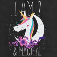 7 Years Old Unicorn 25L Jumbo Tote