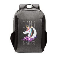 7 Years Old Unicorn Vector Backpack