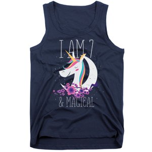 7 Years Old Unicorn Tank Top