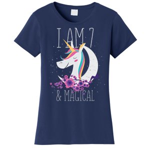 7 Years Old Unicorn Women's T-Shirt