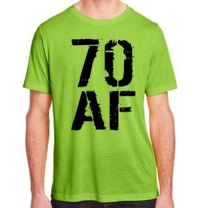 70 AF 70th Birthday Adult ChromaSoft Performance T-Shirt