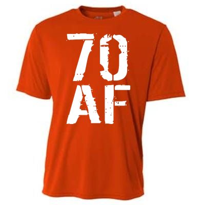 70 AF 70th Birthday Cooling Performance Crew T-Shirt