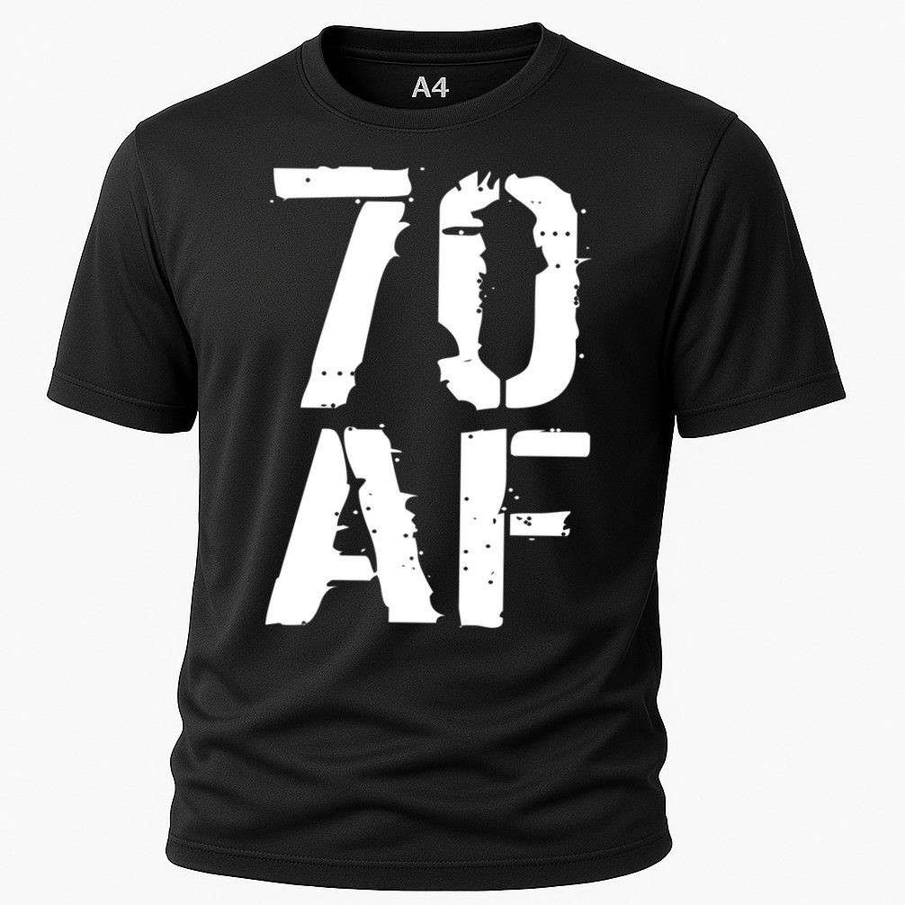 70 AF 70th Birthday Cooling Performance Crew T-Shirt