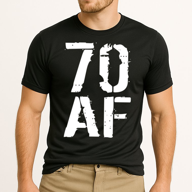 70 AF 70th Birthday Cooling Performance Crew T-Shirt