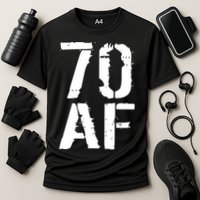 70 AF 70th Birthday Cooling Performance Crew T-Shirt