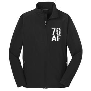 70 AF 70th Birthday Core Soft Shell Jacket