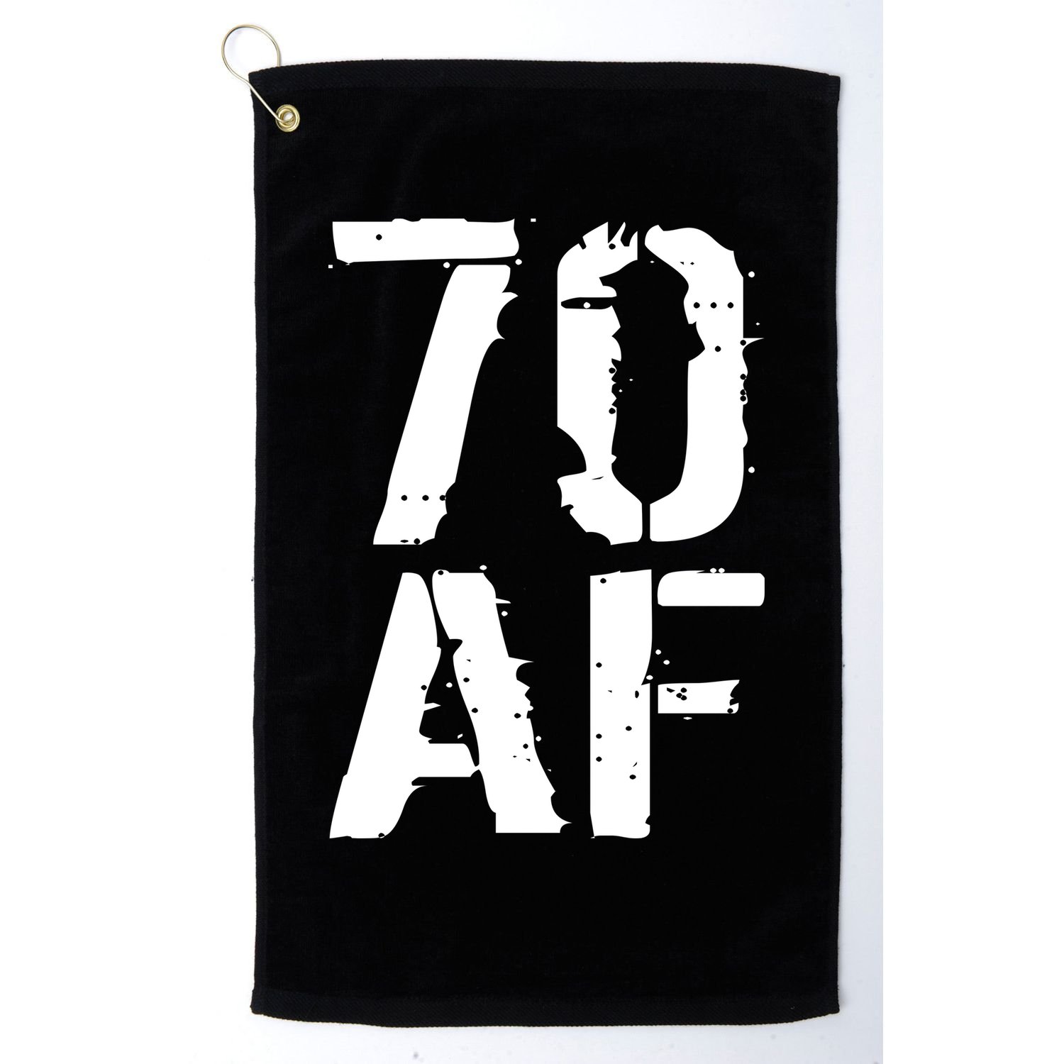 70 AF 70th Birthday Golf Towel