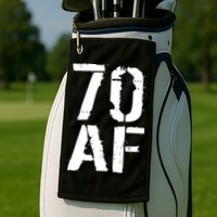 70 AF 70th Birthday Golf Towel