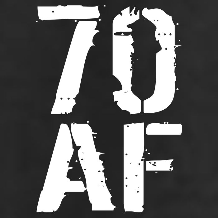 70 AF 70th Birthday Golf Towel
