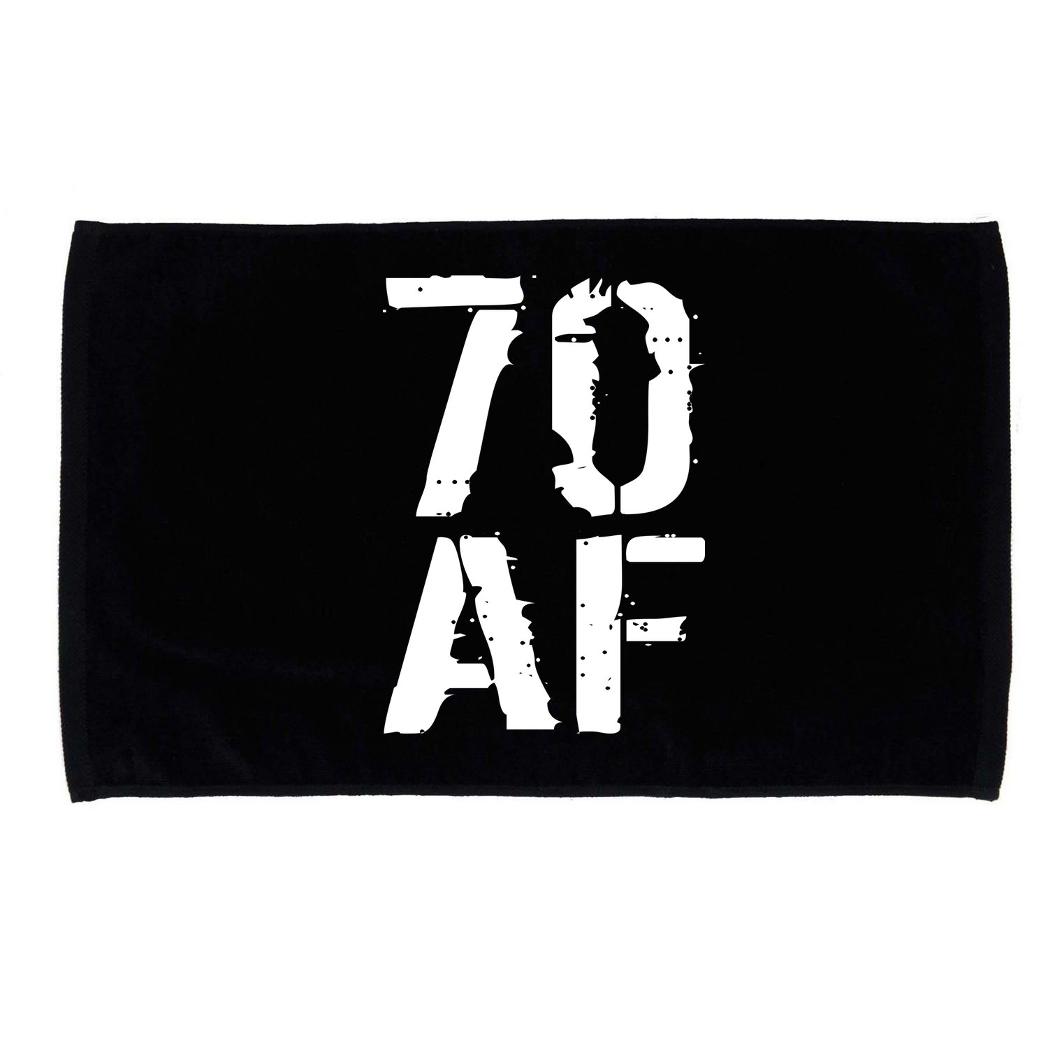 70 AF 70th Birthday Microfiber Hand Towel