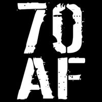 70 AF 70th Birthday Visor