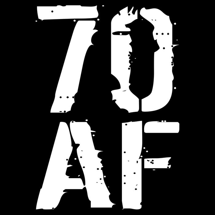 70 AF 70th Birthday Visor