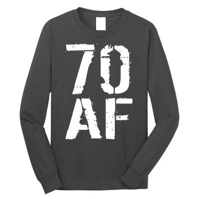 70 AF 70th Birthday Long Sleeve Shirt