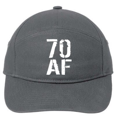 70 AF 70th Birthday 7-Panel Snapback Hat