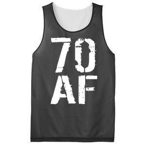 70 AF 70th Birthday Mesh Reversible Basketball Jersey Tank