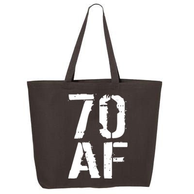 70 AF 70th Birthday 25L Jumbo Tote