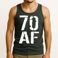 70 AF 70th Birthday Tank Top