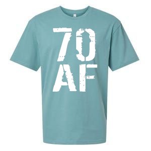 70 AF 70th Birthday Sueded Cloud Jersey T-Shirt