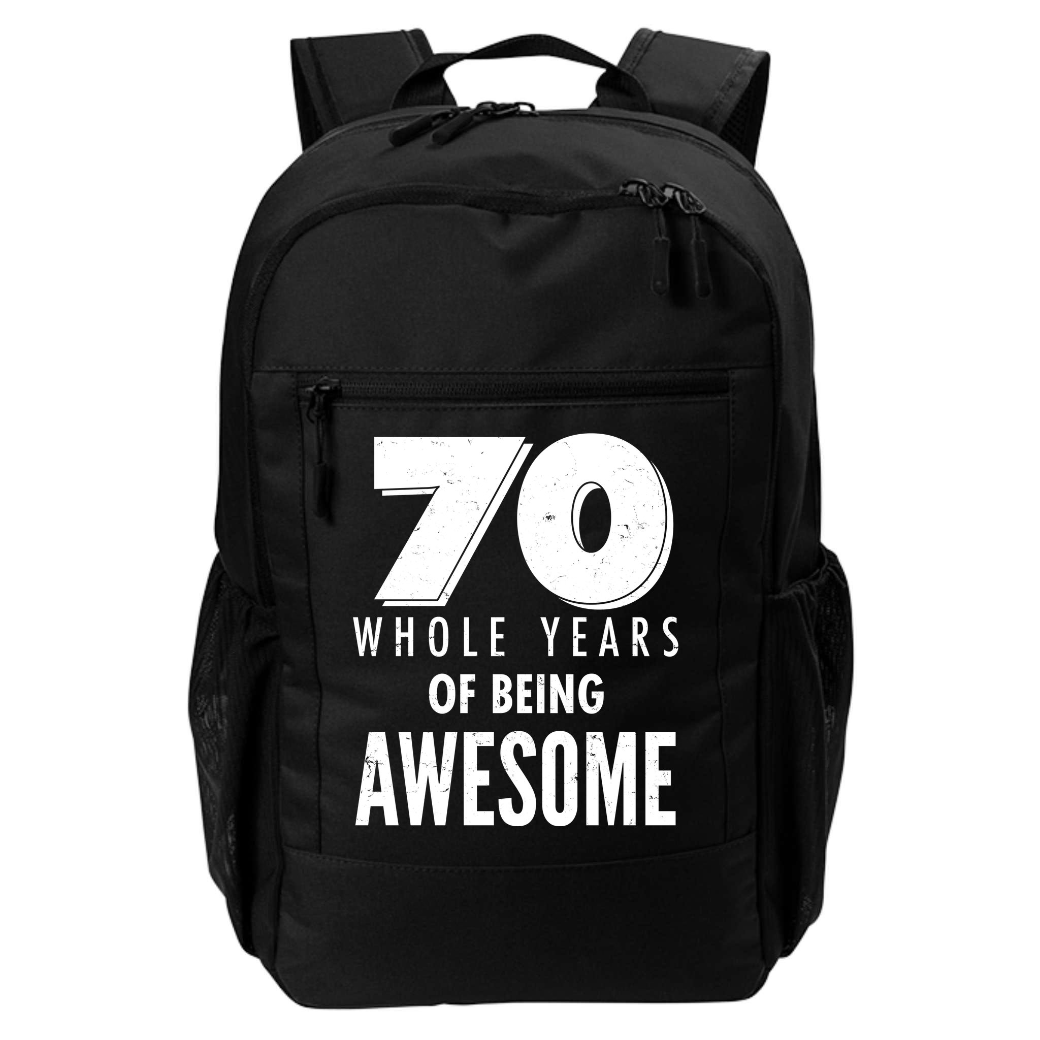 70 Whole Years Of Being Awesome Birthday Backpack