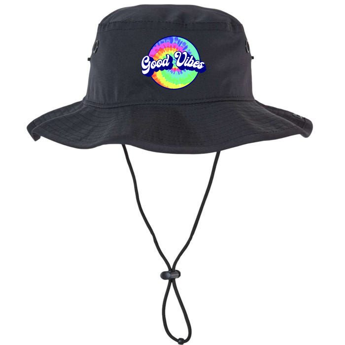 70s Retro Groovy Hippie Good Vibes Bucket Hat