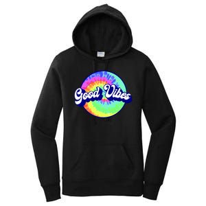 70s Retro Groovy Hippie Good Vibes Women's Pullover Hoodie