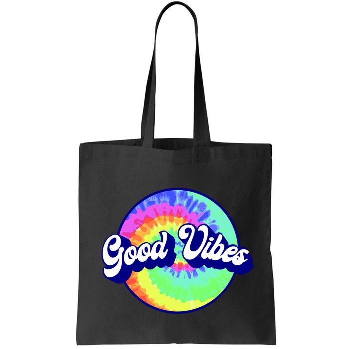70s Retro Groovy Hippie Good Vibes Bag
