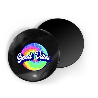70s Retro Groovy Hippie Good Vibes Magnet