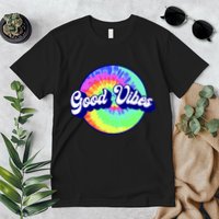 70s Retro Groovy Hippie Good Vibes Premium T-Shirt