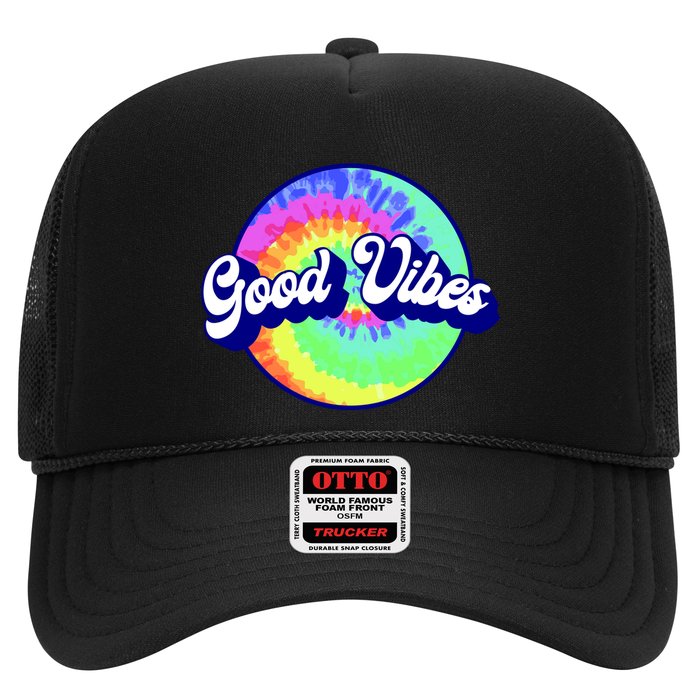 70s Retro Groovy Hippie Good Vibes Hat