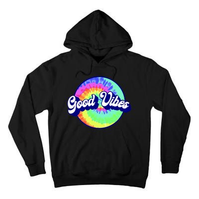 70s Retro Groovy Hippie Good Vibes Tall Hoodie