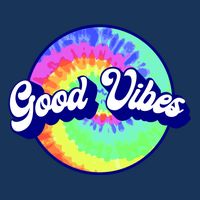 70s Retro Groovy Hippie Good Vibes Infant Baby Jersey Bodysuit