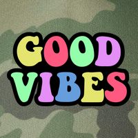 70s Retro Groovy Hippie Good Vibes Bold Legacy Tie Dye Trucker Hat