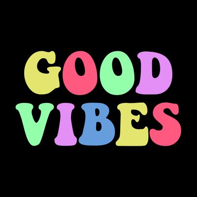 70s Retro Groovy Hippie Good Vibes Bold T-Shirt