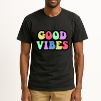 70s Retro Groovy Hippie Good Vibes Bold Tall T-Shirt