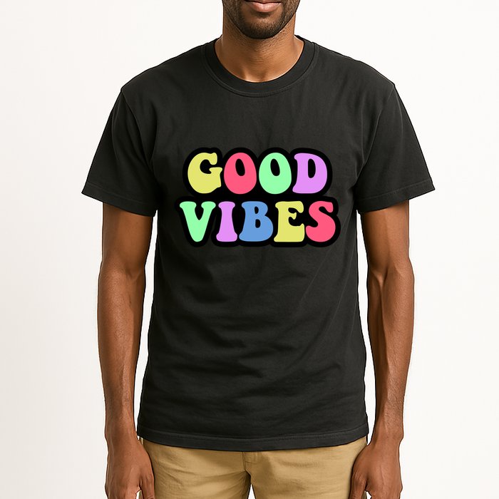 70s Retro Groovy Hippie Good Vibes Bold Tall T-Shirt