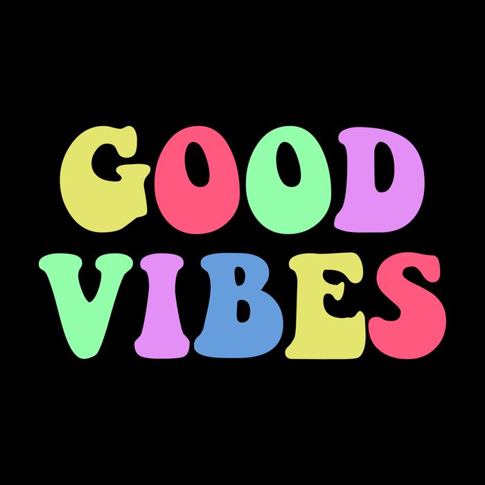 70s Retro Groovy Hippie Good Vibes Bold Bucket Hat