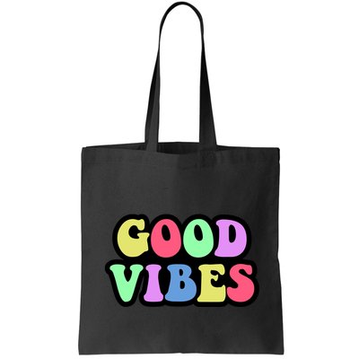 70s Retro Groovy Hippie Good Vibes Bold Bag