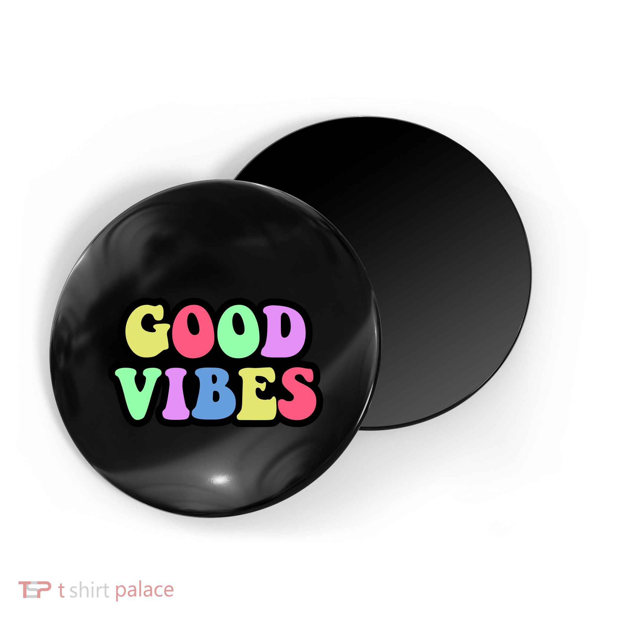 70s Retro Groovy Hippie Good Vibes Bold Magnet