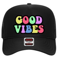 70s Retro Groovy Hippie Good Vibes Bold Hat