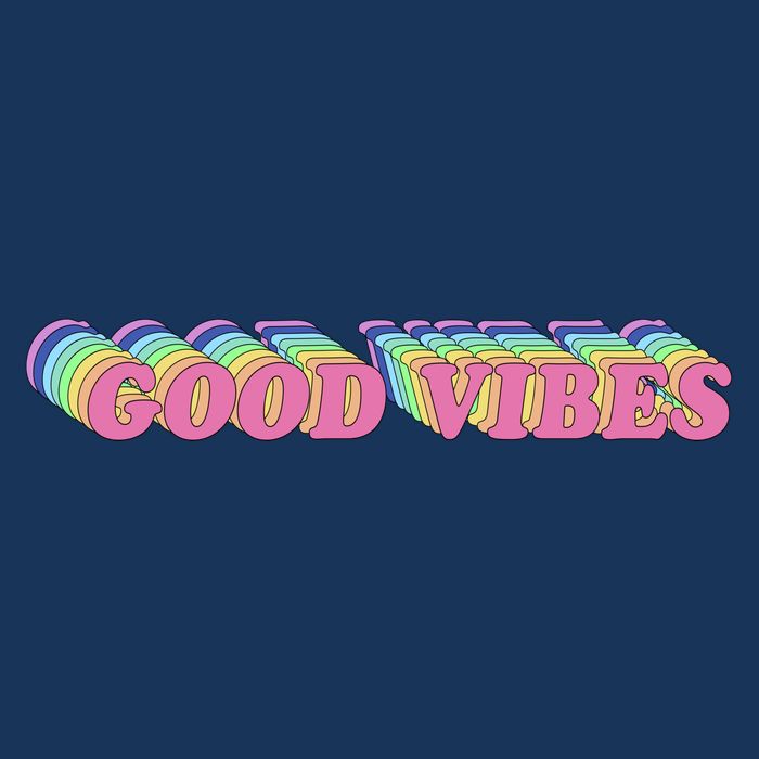 70s Retro Groovy Hippie Good Vibes Repeat Infant Baby Jersey Bodysuit