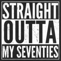 70th Birthday - Straight Outta My Seventies 11oz C Handle Ceramic Mug