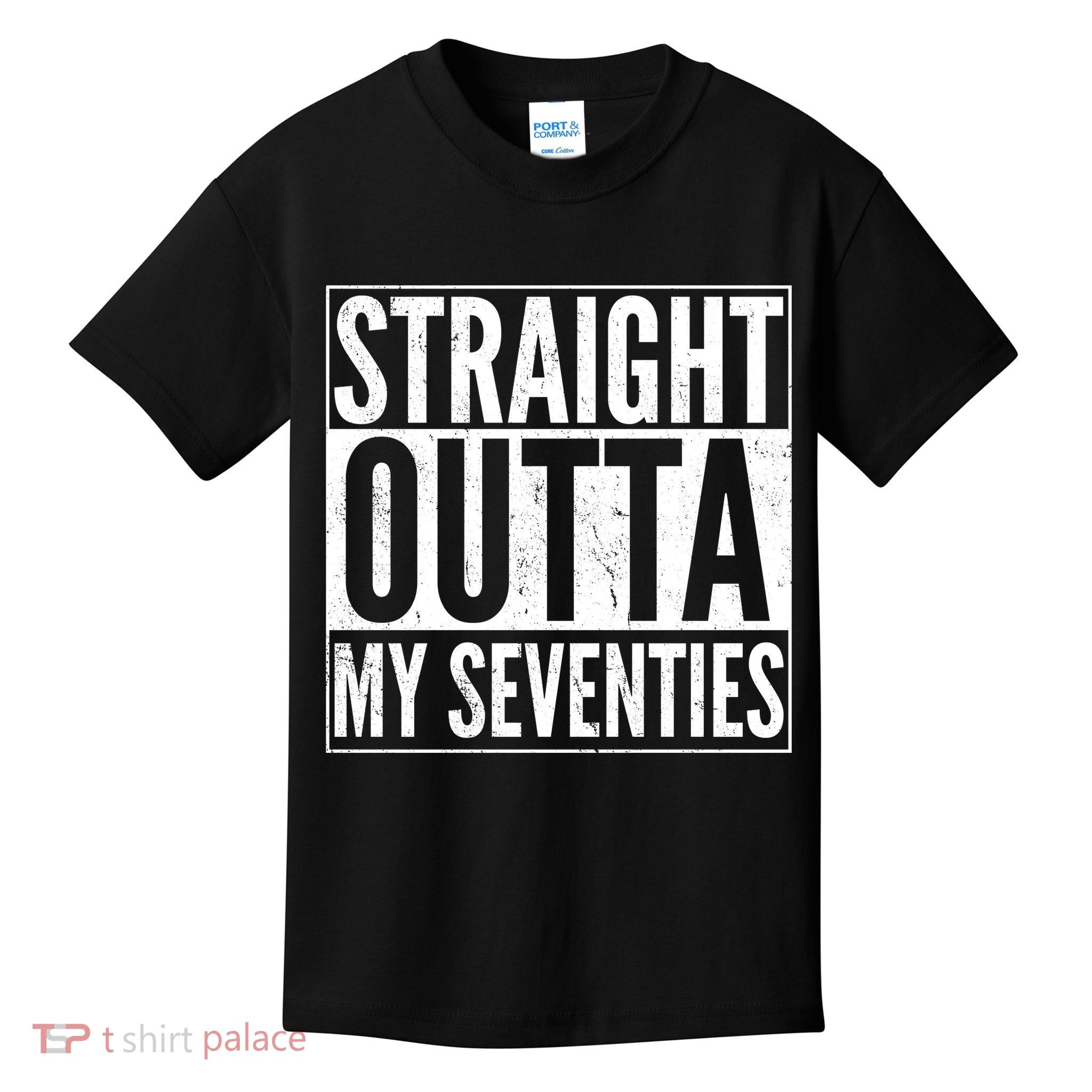 70th Birthday - Straight Outta My Seventies Kids T-Shirt