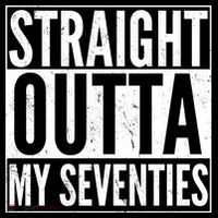 70th Birthday - Straight Outta My Seventies Kids T-Shirt