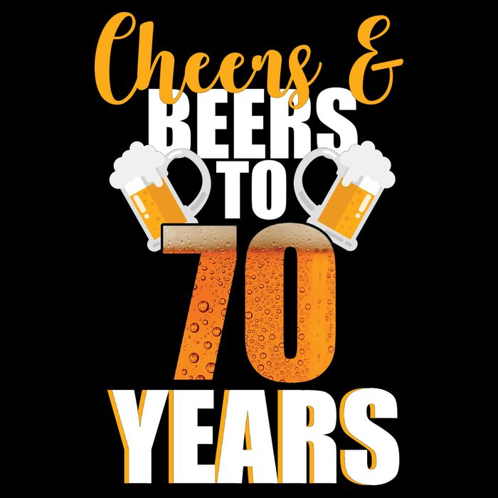 70th Birthday Cheers & Beers To 70 Years City Backpack
